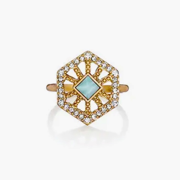 Chloe + Isabel Jewelry - Chloe + Isabel Portico Hexagon Ring, Size 8